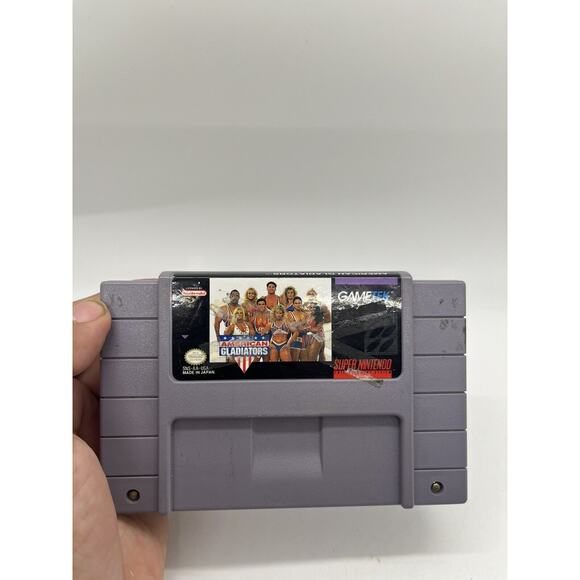 American Gladiators (Super Nintendo Entertainment System, 1993) Cartridge Only - Picture 3 of 6